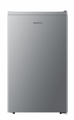 HEINNER HF-HS94SE++ Réfrigérateur 94 L, mini réfrigérateur avec porte réversible, classe énergétique E, argent