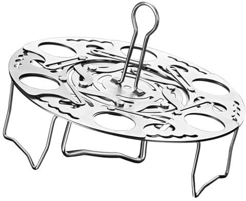 Montesy 304Stainless Steel Espandibile Steamer Rack Pieghevole Regolabile Vapore Inserto Adatto per Varie Requisiti di Cottura