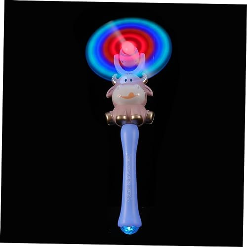 Kisangel Moulin à Vent Lumineux pour Garçon Fille de Fée Lumineux avec Créatif pour Halloween et Décor Extérieur pour Petits Garçons et Filles Couleur Aléatoire Couleur Aléatoire