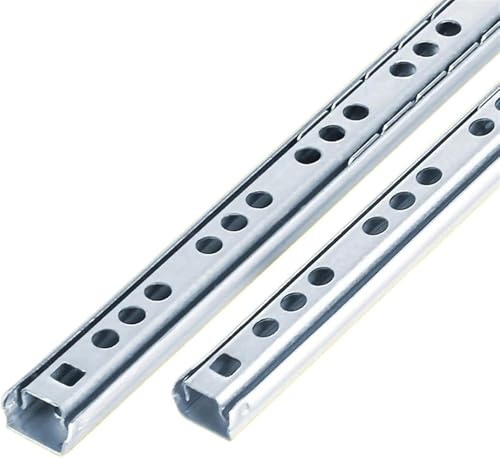 Drawer Runners, Ball Bearing Drawer Slides, 2PCS 500mm Furniture Parts for Cabinets and Drawers