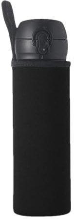 Custodia per bottiglia d'acqua in neoprene, porta bottiglie isolato con manico, copertura antigraffio e impermeabile, protezione termica per passeggiate, trekking e uso quotidiano