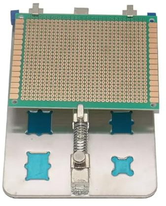 MonoSora Leiterplatten-Wartungsunterstützungsplattform, elektronische Wartungswerkbank, tragbare Handy-Reparaturwerkzeuge, Edelstahl-Halterung, Silber