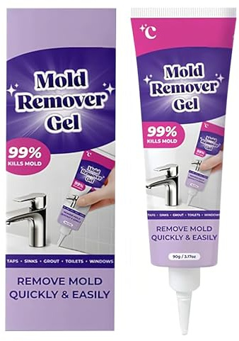 Fugen Clean Gel,Mold Remover Gel,Leistungsstarkes Haushaltsreinigungsgel,Schimmelentferner für Waschmaschine,Bad und Küche,Tiefenreinigung in Fugen und Dichtungen,Gegen Schimmel & Flecken,1PC (1)
