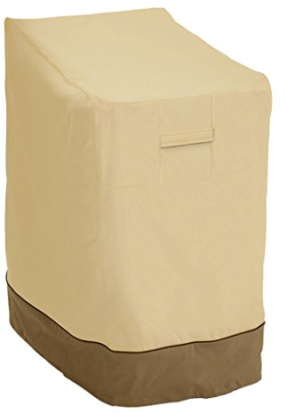 Classic Accessories Veranda Water-Resistant 25.5 Inch Stackable Patio Chair Cover