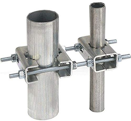 Ambient Weather EZ-HD-PTP Heavy Duty Mast to Mast Mounting Kit
