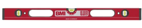 BMI 698180 Wasserwaage Robust, Länge 180 cm, pulverbeschichtet