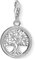 Thomas Sabo Women Charm Pendant Tree of Life Charm Club 925 Sterling Silver 1303-051-14