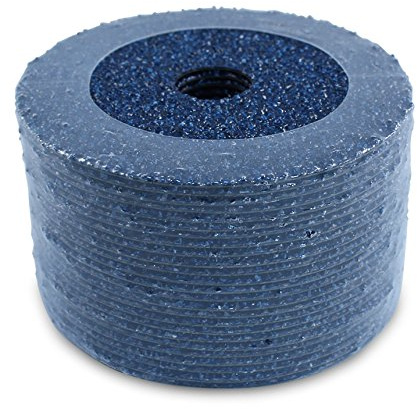 BHA Zirconia Resin Fiber Grinding and Sanding Discs, 5” x 7/8”, 24 Grit - 25 Pack