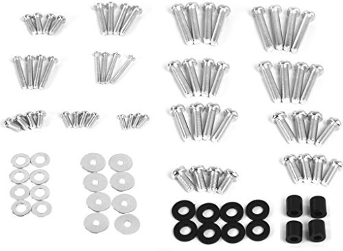 VIVO M4 M5 M6 M8 Universal TV and Monitor Mounting VESA Hardware Kit Set, Includes Screws, Washers, Spacers, Assortment Pack, Fits Most Screens up to 80 inches, Mount-TVWARE