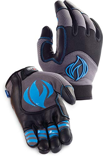 Napoleon 62141 Multifunktions-Touchscreen-Handschuhe zum Grillen, Schwarz und Grau