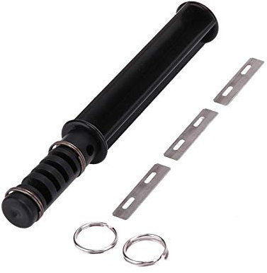 Sculpture L'outil du Bois 6inch Outil pivotant en Cuir en Cuir Bande Cutter Dragonne Leathercraft Couteau avec 3 Lames Bricolage Outil de Coupe en Cuir Lathe Tool Set