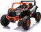 2021 Upgraded Renegade UTV-MX Buggy 24V 4WD 2 Seat Electric Ride On - Orange | Outdoor Toys | 2.4G Parental Remote, Pedal Operation, 4 Wheel Suspension, Music and Light