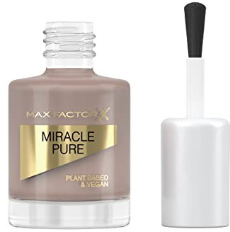 Max Factor Miracle Pure Nail Colour, Fb. 812 Spiced Chai, veganer Nagellack, lang anhaltend, schnell trocknend, 12 ml