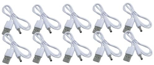 GLEAVI 10pièces Câble USB De Charge pour Appareils Multiples Compatible avec Ventilateur Caméra Smartphone Et Plus