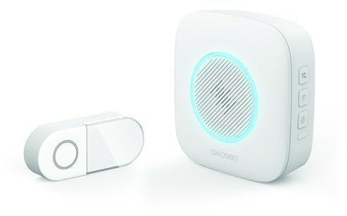 Avidsen - Carillon avec flash lumineux sans fil avec pile portée 200 mètres - Avidsen Sona - 102507 -