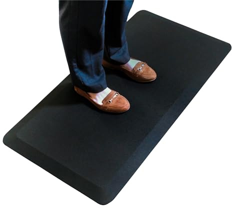 AFS-TEX 3000 Aktive Anti-Ermüdungsmatte - Mitternachtsschwarz - 50 x 100cm