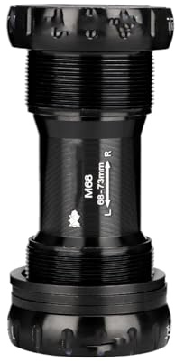 HOUSON Fahrrad Innenlager, Mittelwelle Fahrräder Innenlager 24mm tretlager 68-73 mm Faden 35-50Nm BC1.37-24T BB51 BB52 für Mountainbike MTB