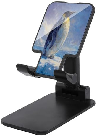 Jubonexis Pinguin-Handy-Ständer, faltbar, verstellbar, für den Schreibtisch