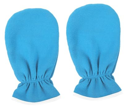 Cabilock Guantes Exfoliantes de Aceites Esenciales para Cuidado de Manos, Talla Única, Conservadores de Calor, para Mujeres, Spa y Terapia de Cera Caliente