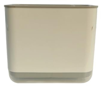 Voyoo Escurridor Multifuncional de Almacenamiento, Soporte para Utensilios, escurridor de Cubiertos, 3 Compartimentos con escurridor para Cocina o baño (Gris)