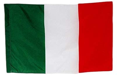 AZ FLAG Bandera Nacional DE Carrera Italia 90x60cm para Palo - Bandera Italiana 60 x 90 cm