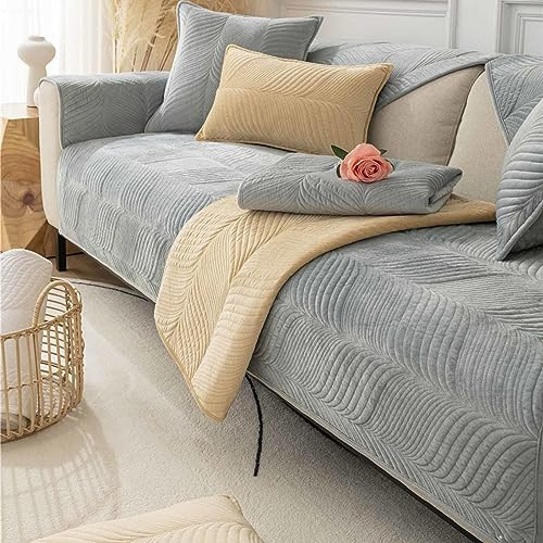 MTHGH Sofabezug Ecksofa l Form Wasserdicht，sofaschoner rutschfest Hund Katze Couch Überzug Ecksofa u Form Decke Universal 3/2/4/1sitzer Sofa,#1-70x120cm