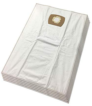 5 Premium dammsugarpåsar lämpliga för Flex VC 25, 25 L MC, VC 26 L, VC/E 21-26, VC25, VC25L, VCE 26 L, L M, L MC, VCE 35 våt-/torrdammsugare | 5 stycken | Mikrofiberpåsar - filterpåse