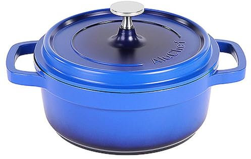 Contacto AluChef® Cocotte - Pentola Ø 20 cm, colore: Blu