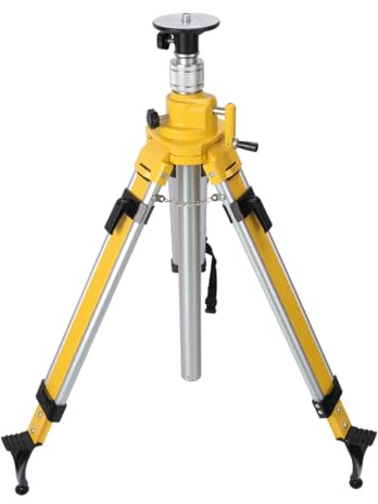 Mountlaser Elevator Tripod for Laser Level, 35.43-90.55 inch Height Adjustment Heavy Duty Survey Tripod, with Level Bubble & Diffusion Limiter, Liftable Non-Skid Feet for Construction