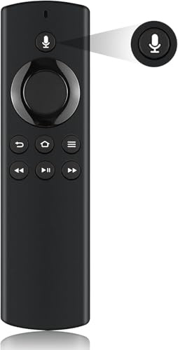 Ersatz-Sprachfernbedienung (4 Gen), Bluetooth Ersatz Fernbedienung für Smart TV Stick/Cube/Lite/2 Generation/3 Generation/4K/4K Max