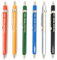 Fallbleistift Druckbleistift Metall kurz 2 mm Mine KOH-I-NOOR 6er Set incl. Bleistiftminen
