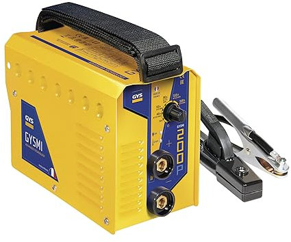 GYS, GYSMI 200P, Poste à Souder à l'Électrode Enrobée 200A Monophasé 230V (MMA), Arc Force, Antisticking, Hot Start, Avec Valise, Porte-électrode, Câble de Masse