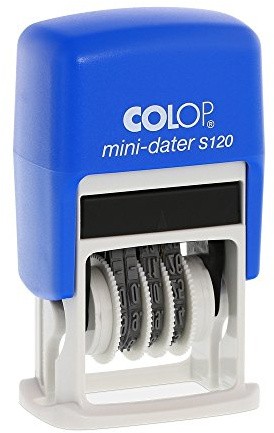 Colop Mini-Dater S 120/SD (SH 4 mm - 12x4 mm) Farbe Grün