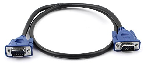 Aexit PC Computer macho a macho de 15 pines VGA M/M Cable de (model: F5793IVVIII-9280GK) extensión 0.75m 2.46FT