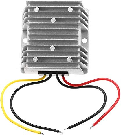 Walfront Convertitore di tensione DC DC, 12V a 24V 5A 120W Convertitore Boost impermeabile Step Up Modulo di Alimentazione