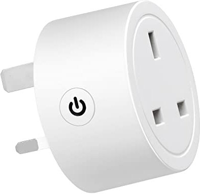 Smart Plug 16A Wi-Fi Outlet Mini Smart Plug Wireless Socket Remote Control Schedule and Timer Function Works with Amazon Alexa, Google Home, and SmartThings (1)