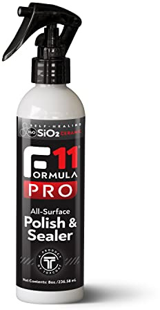 TopCoat F11PRO All-Surface Car Polish & Sealer 8 oz Spray Bottle - Most Advanced Water-Based Ceramic Coating for Cars, Motorcycles, Boats, RVs and More - Car Coating Spray for Shine and Protection