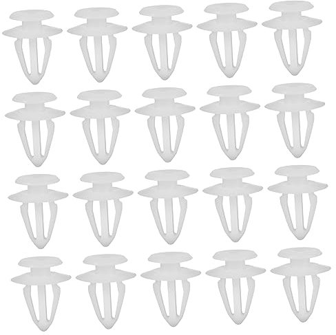 UKCOCO 100stücke Nylon Push-typ Retainer Clips Für Auto Stoßstangenbefestigung Halteclip Motorabdeckungsclip Zierleistenclip Nietclip Mit Einfacher Installation Für Türverkleidungen Radkä