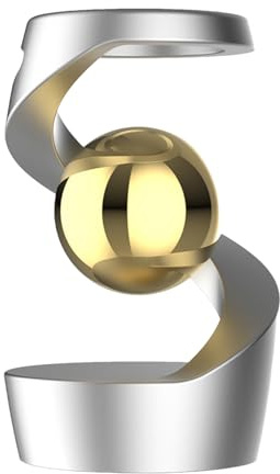 Streysisl Schreibtischspielzeug, das der Schwerkraft trotzt,Spielzeug, das der Schwerkraft trotzt | Der Schwerkraft trotzende Kugel - Lustige kinetische Skulptur zum Stressabbau, Schreibtischspielzeug