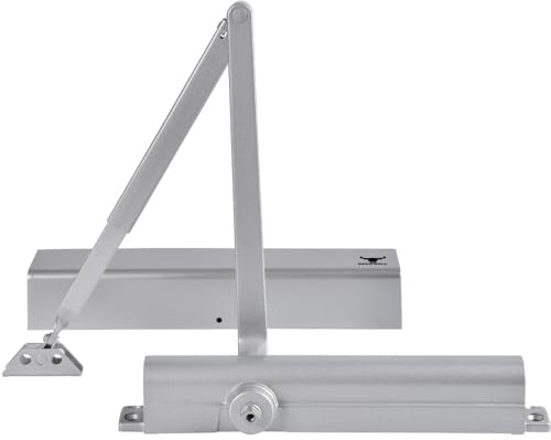 The Door Bull Series 8000 Commercial Grade 1 Hydraulic Door Closer | ADA & ANSI Compliant, UL Listed, Adjustable Spring Size 1-6, Heavy Duty, Surface Mount