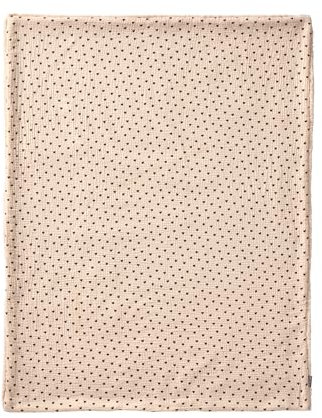 Vertbaudet Baby Wende-Decke, Musselin & Webpelz Lovely Leo rosa Bedruckt 130X170