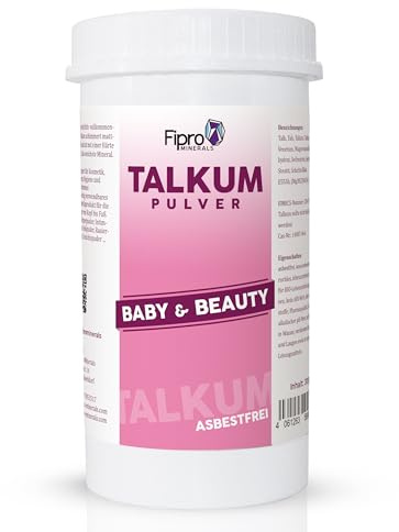 Talkum-Puder 300g Streudose aus 100% Talk | Kosmetik Talkumpulver fein asbestfrei - Verwendbar als Kompaktpuder | Körperpuder | Intimpuder| Fußpuder | Rasierpuder | Gesichtpuder (1)