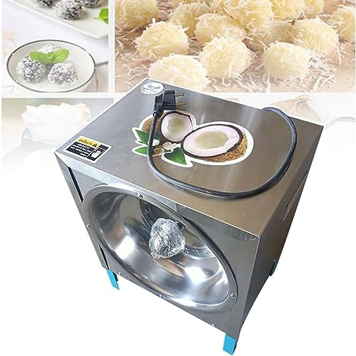 JXYQ 300W Coconut Grater Scraper Chopper, Electric Commercial Coconut Grater 50 60 Pieces Hour, Coconut Grater for Coconut Processing Plant, Restaurant, Bakery
