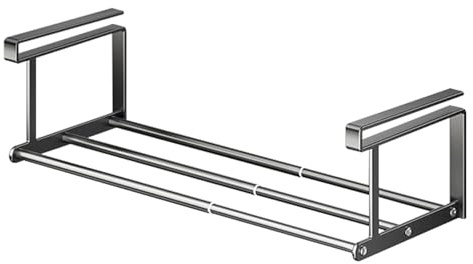 Dreuhuing Estantes Inferiores Para Muebles | Accesorios Telescópicos Para Muebles De Hogar - Organizador Ajustable Antideslizante Para Fregadero Baño Armario Cocina