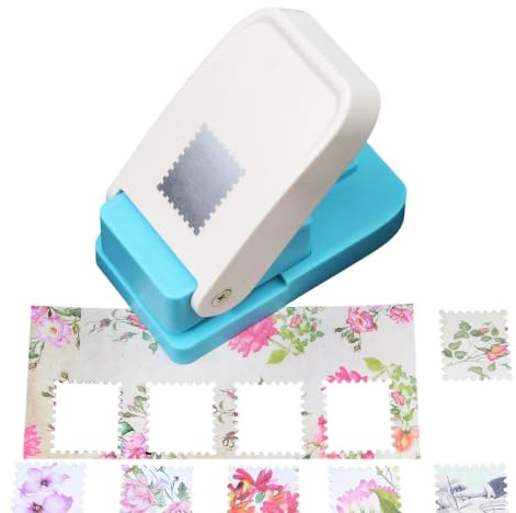 Quadratischer Stanzer - Tab Punch Papierstanzer Papierlocher | Etikettenstanzer Bastelstanzer Für Basteln, Scrapbooking, Karten, Selbstgemachte Karten