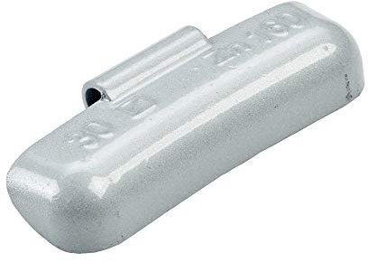 Hofmann Power Weight Typ160 5160-0300-001 silber Schlaggewichte Stahlfelgen 30g, 100er Pack