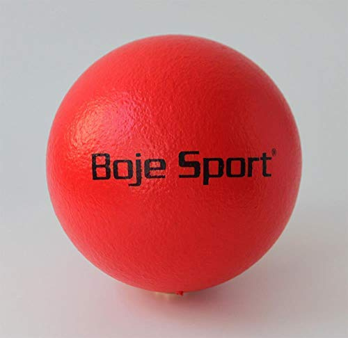 Boje Sport Softball mit Elefantenhaut, Ø 16 cm, Farbe: rot