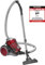 Clatronic BS 1302 Eco-Cyclon Twin-Spin Bodenstaubsauger, beutellos mit extra großem Aktionsradius, circa 8,3 m, anthrazit/rot