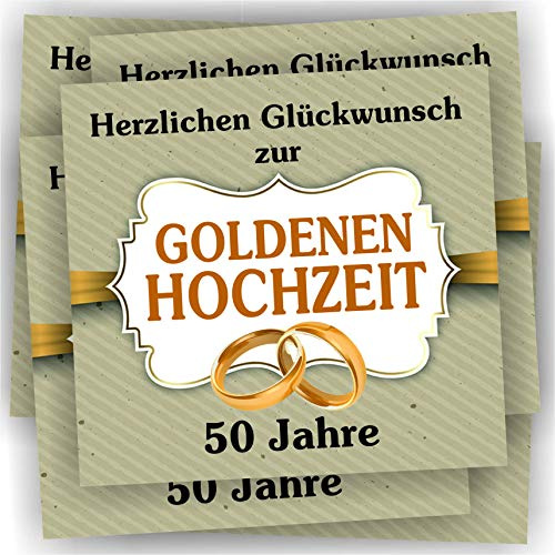5 Aufkleber Flaschenetikett Goldene Hochzeit Goldfarben Ring 50 Jahre | 50 Jahre Jubiläum, Ehejubiläum, Hochzeit und Fest