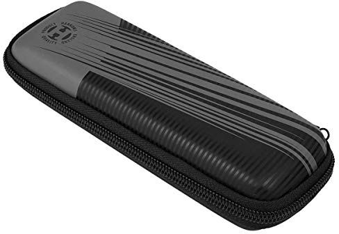 Harrows Darttasche Blaze 3 | Dartkoffer Darthalter I Dartkoffer für 3 Dartpfeile | Professionelles Dart-Zubehör (Feuergrau)